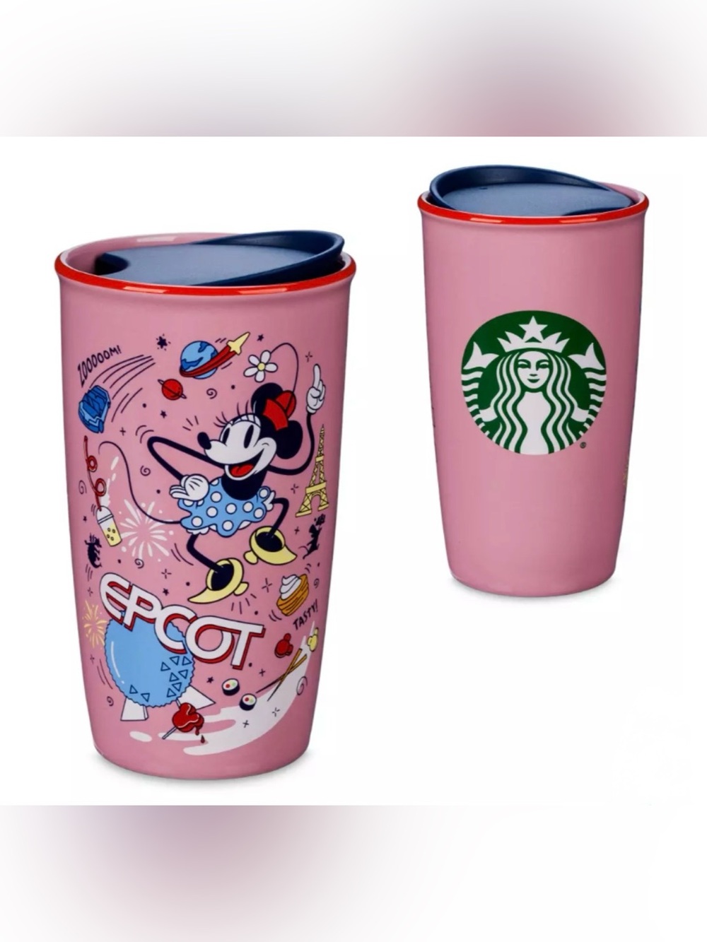 Starbucks Disney Epcot Ceramic Tumbler